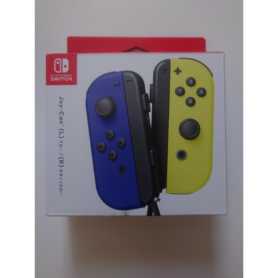Nintendo Switch(ニンテンドースイッチ)のJoy-Con ブルー＆ネオンイエロー エンタメ/ホビーのゲームソフト/ゲーム機本体(その他)の商品写真