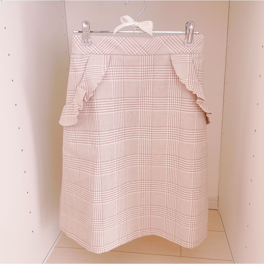 le reve vaniller(ル レーヴ ヴァニレ)の♡ le reve vanillerチェック柄スカート♡ レディースのスカート(ひざ丈スカート)の商品写真