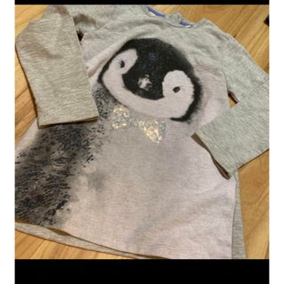 ギャップキッズ(GAP Kids)のgapペンギンロンT 4-5years(Tシャツ/カットソー)