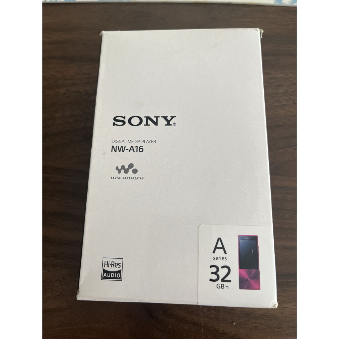 SONY(ソニー)の値下げ更新　SONY ウォークマン Aシリーズ NW-A16(P) スマホ/家電/カメラのオーディオ機器(ポータブルプレーヤー)の商品写真