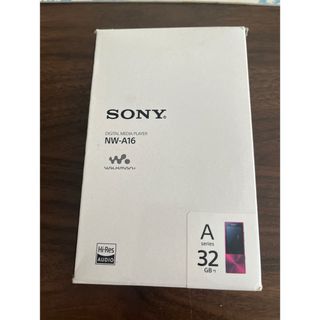 ソニー(SONY)の値下げ更新　SONY ウォークマン Aシリーズ NW-A16(P)(ポータブルプレーヤー)