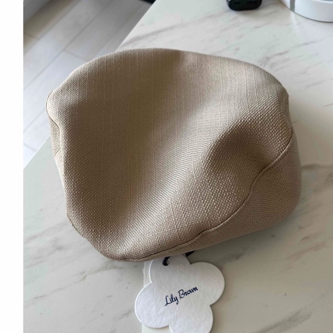Lily Brown(リリーブラウン)のリリーブラウン　ベレー帽 レディースの帽子(ハンチング/ベレー帽)の商品写真