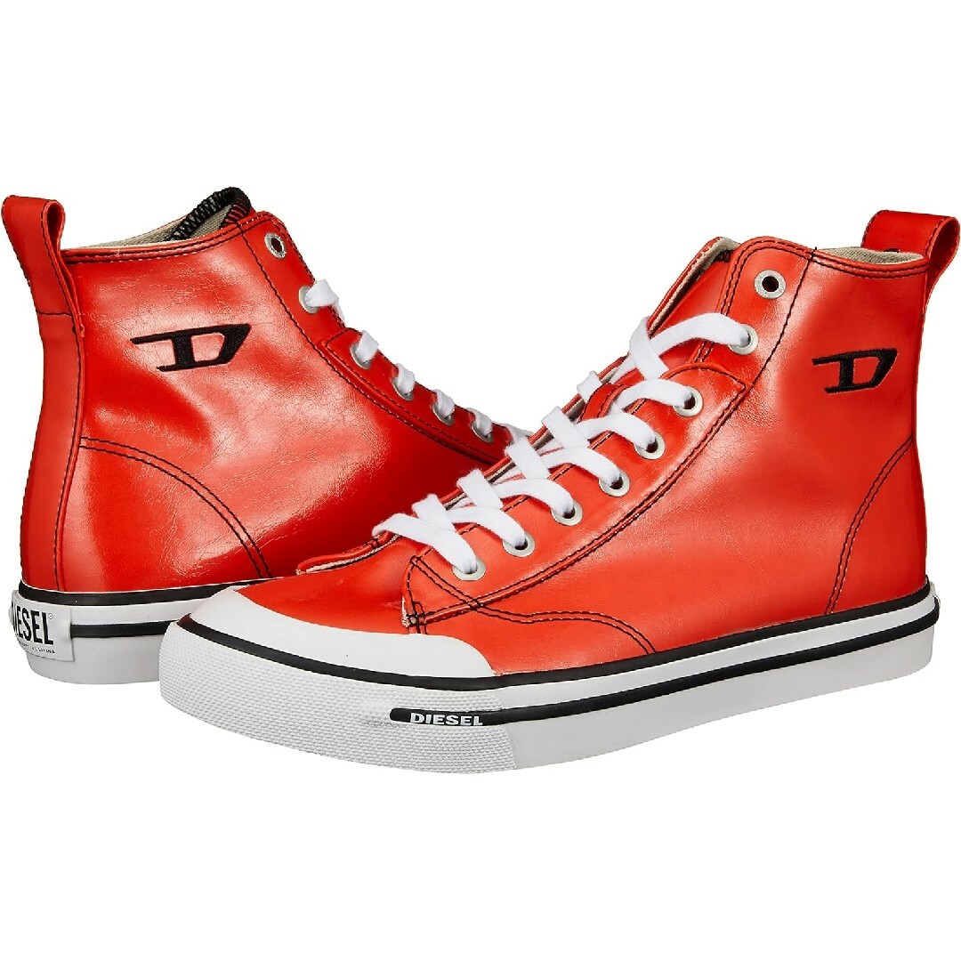 DIESEL - DIESEL スニーカー 赤系 27.0cm ※ご購入から発送まで約 DIESEL - DIESEL スニーカー 赤系 27.0cm ※ご購入から発送まで約