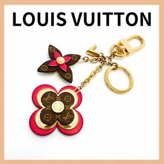 ルイヴィトン(LOUIS VUITTON)のルイヴィトン M63084 ポルト クレ・ブルーミング フラワー キーホルダー(キーホルダー)