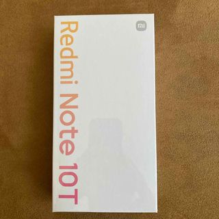 シャオミ(Xiaomi)のXiaomi スマートフォン REDMI NOTE 10T レイクブルー(スマートフォン本体)