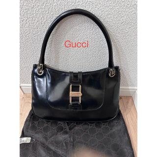 グッチ(Gucci)のグッチ レザー ゴールド金具 ショルダーバッグ ハンドバッグ(ハンドバッグ)