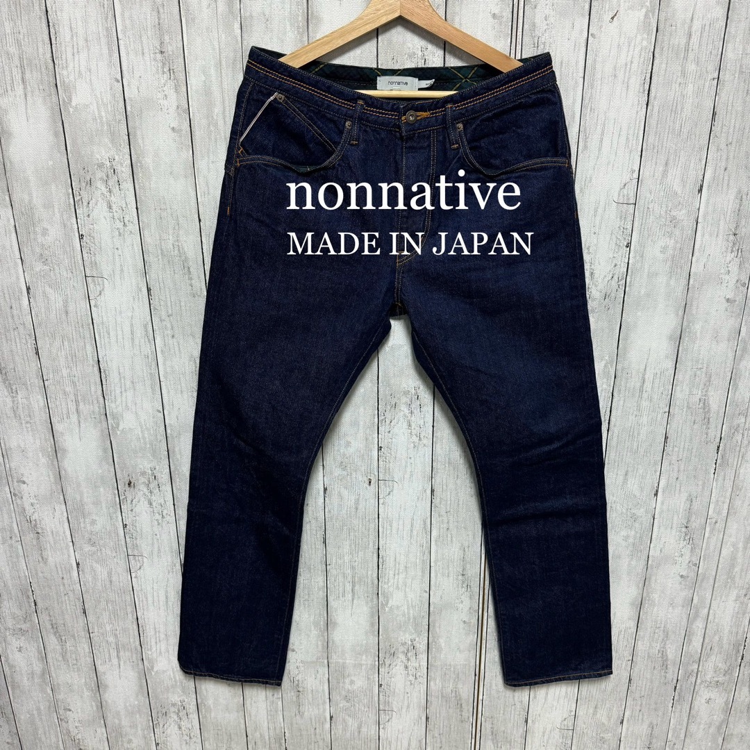 nonnative(ノンネイティブ)の超美品！nonnative DWELLER 5P JEANS SELVEDGE メンズのパンツ(デニム/ジーンズ)の商品写真