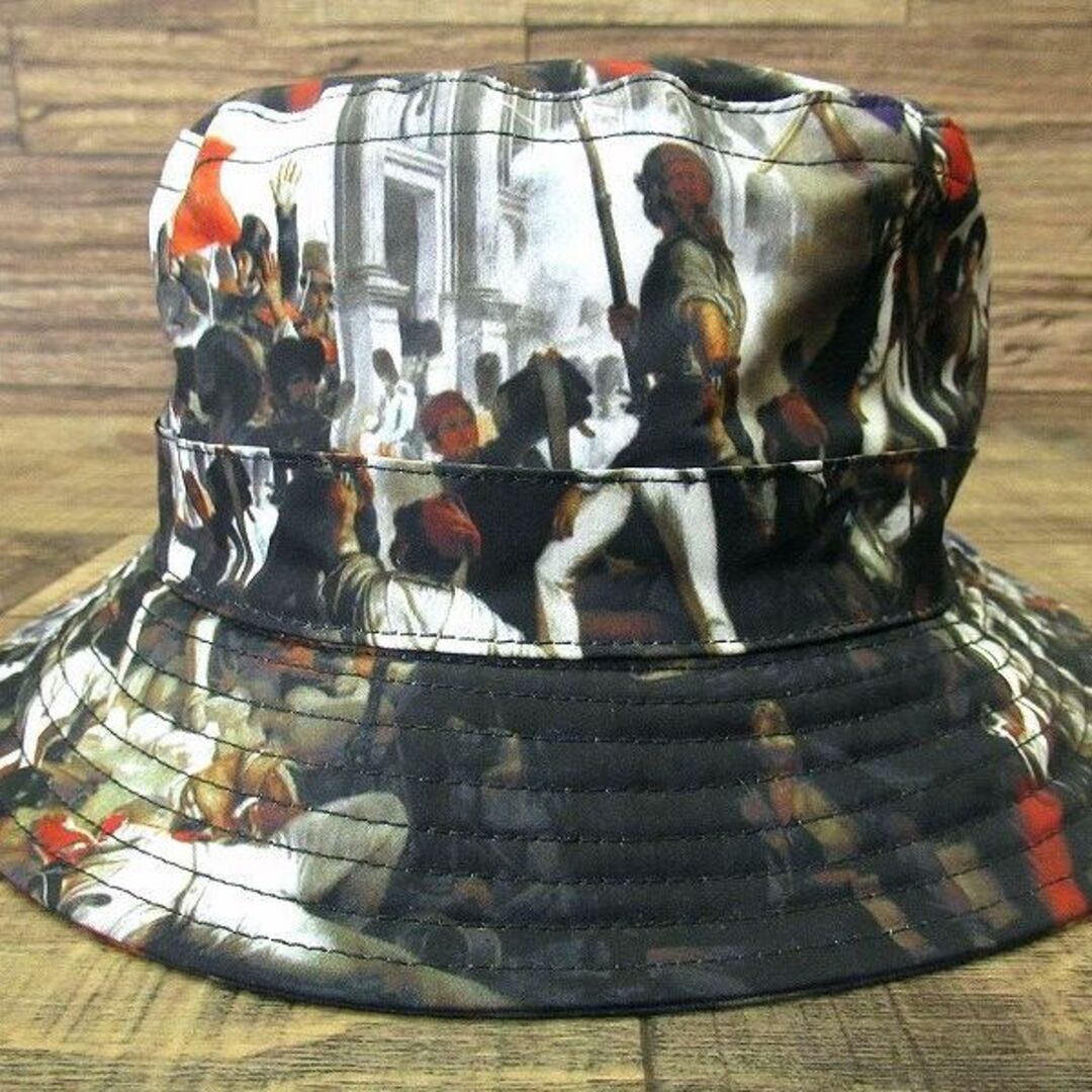 Lafayette(ラファイエット)のG② 美品 ラファイエット 21SS フランス革命 総柄 バケット ハット L メンズの帽子(ハット)の商品写真