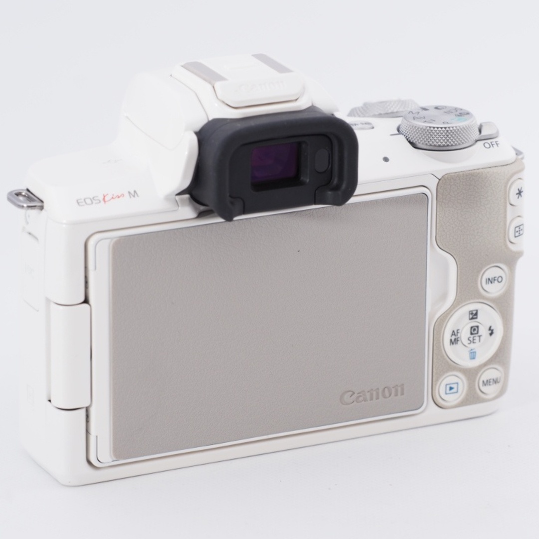 買取販売価格 Canon キヤノン ミラーレス一眼レフカメラ EOS Kiss M ボディ ホワイト #9159