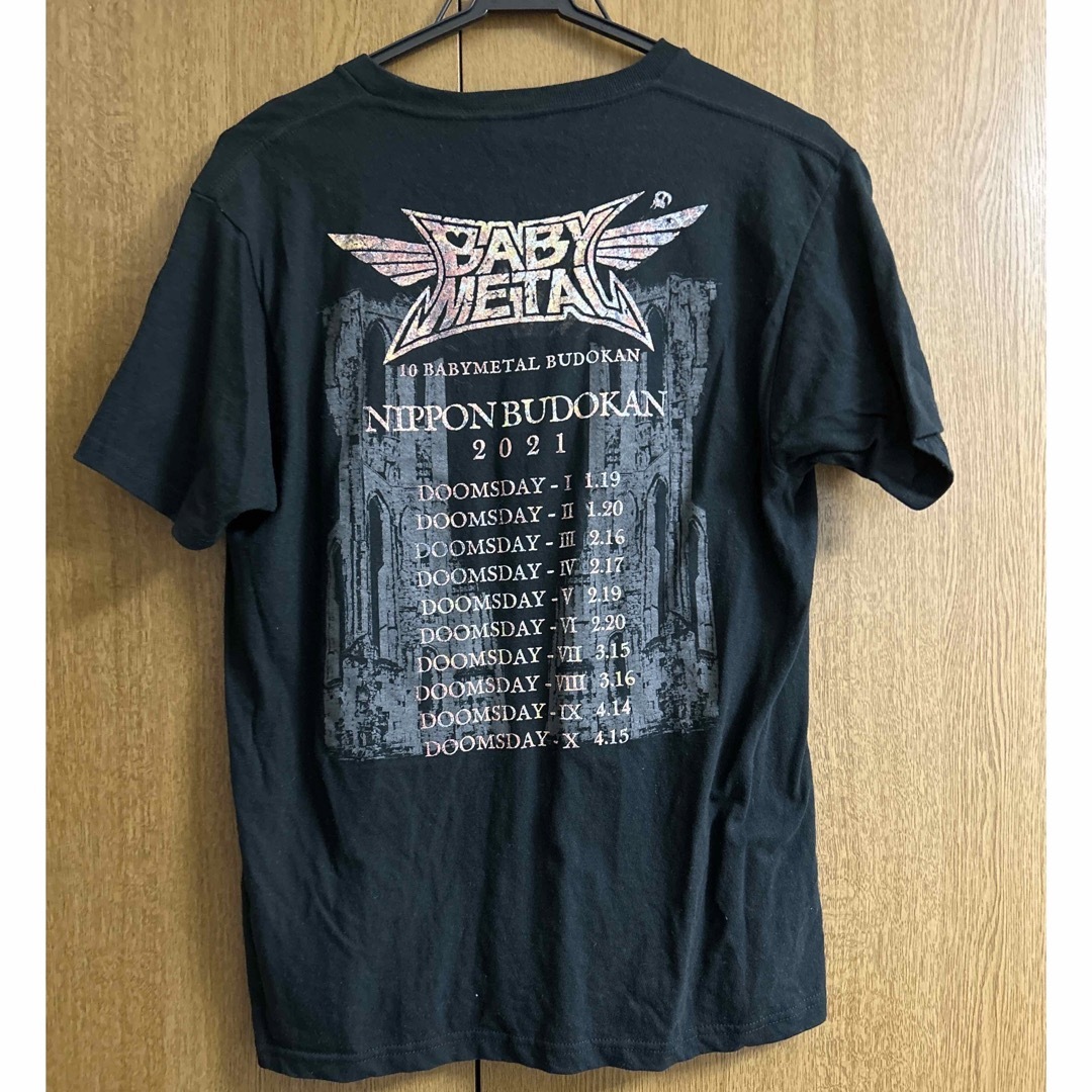 BABYMETAL(ベビーメタル)のBABYMETAL 10BUDOKAN 2021 武道館 Tシャツ ベビーメタル エンタメ/ホビーのタレントグッズ(ミュージシャン)の商品写真