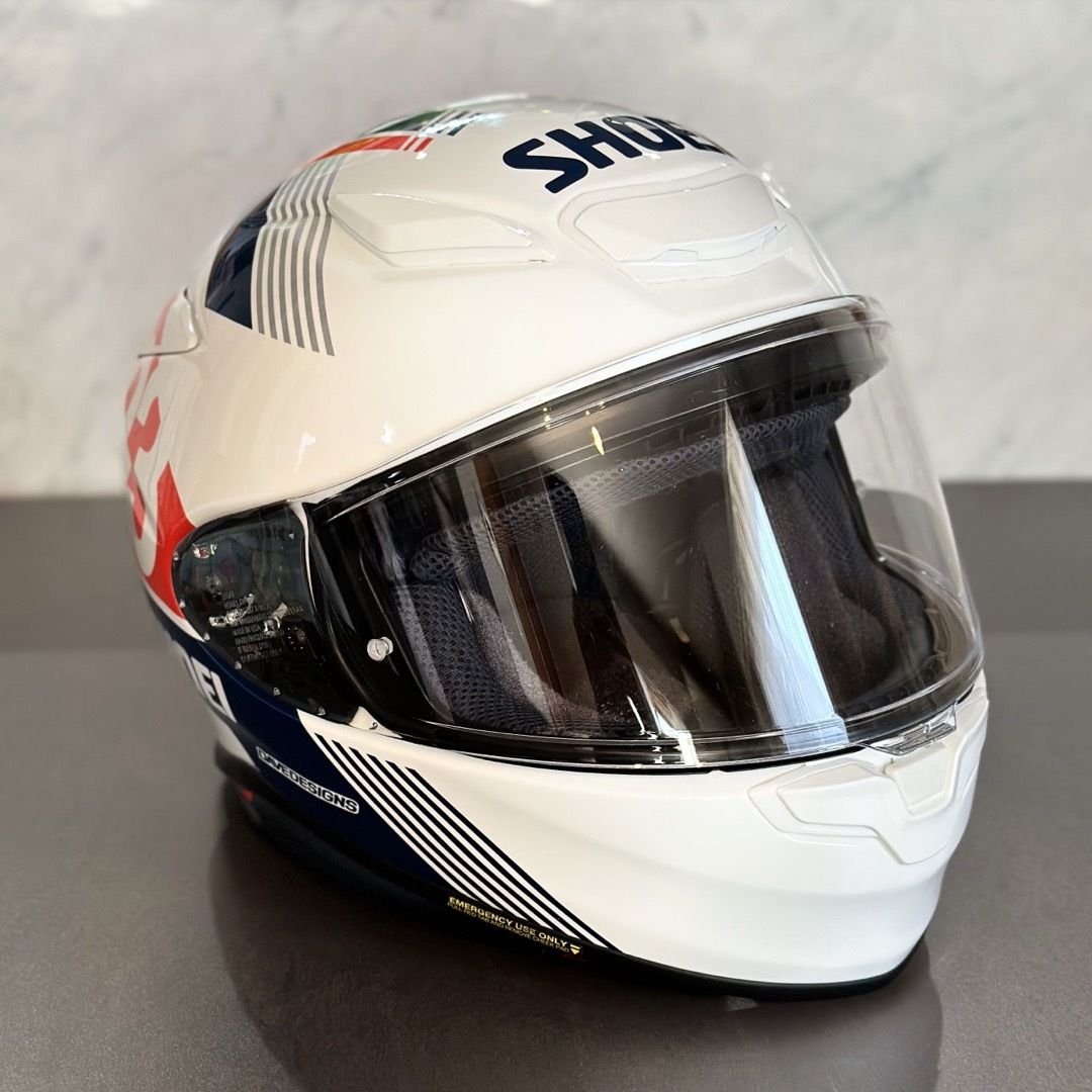 SHOEI(ショウエイ)の【美品】2022年製 Z-8 MM93 RETRO 限定生産 MサイズSHOEI 自動車/バイクのバイク(ヘルメット/シールド)の商品写真