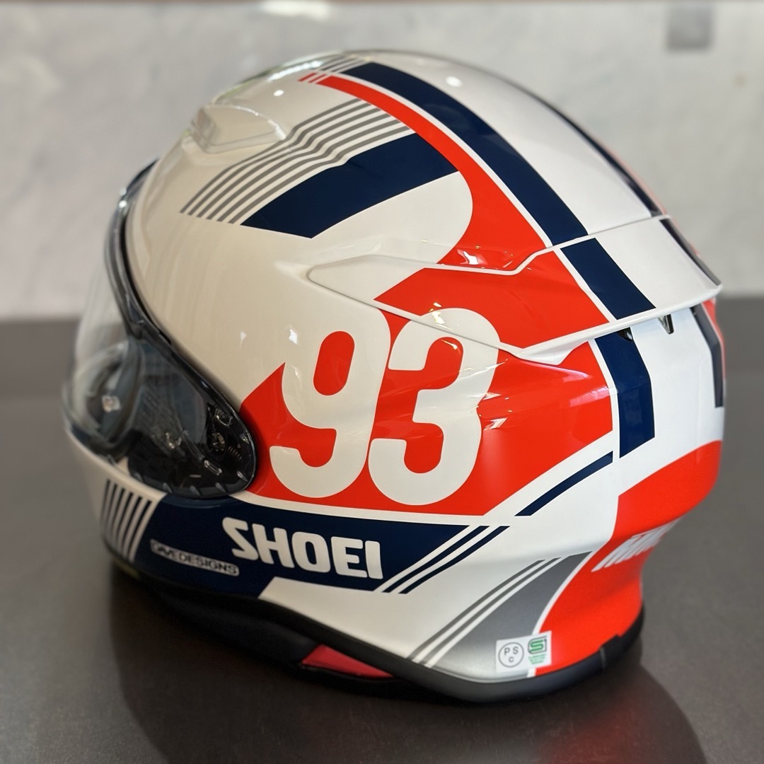 SHOEI(ショウエイ)の【美品】2022年製 Z-8 MM93 RETRO 限定生産 MサイズSHOEI 自動車/バイクのバイク(ヘルメット/シールド)の商品写真