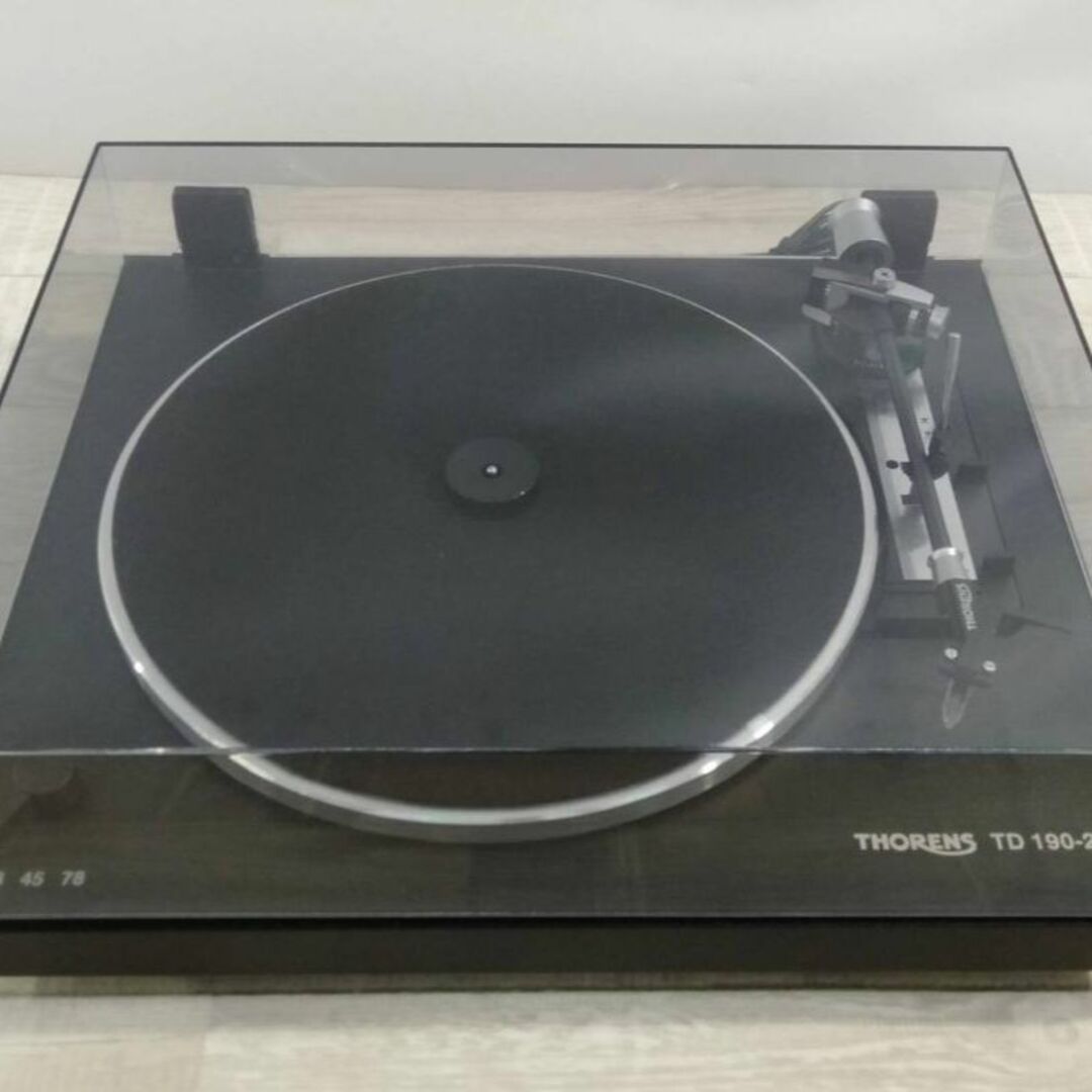 【良品】THORENS TD190-2 ターンテーブル 楽器のDJ機器(ターンテーブル)の商品写真