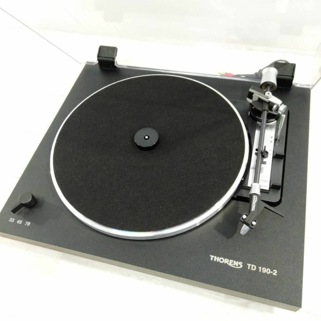 【良品】THORENS TD190-2 ターンテーブル 楽器のDJ機器(ターンテーブル)の商品写真