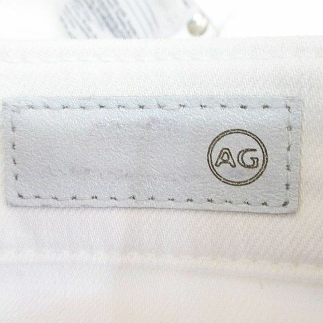 AG(エージー)のエージー AG 膝丈 タイトスカート デニムスカート 23 白 ホワイト 綿  レディースのスカート(ひざ丈スカート)の商品写真