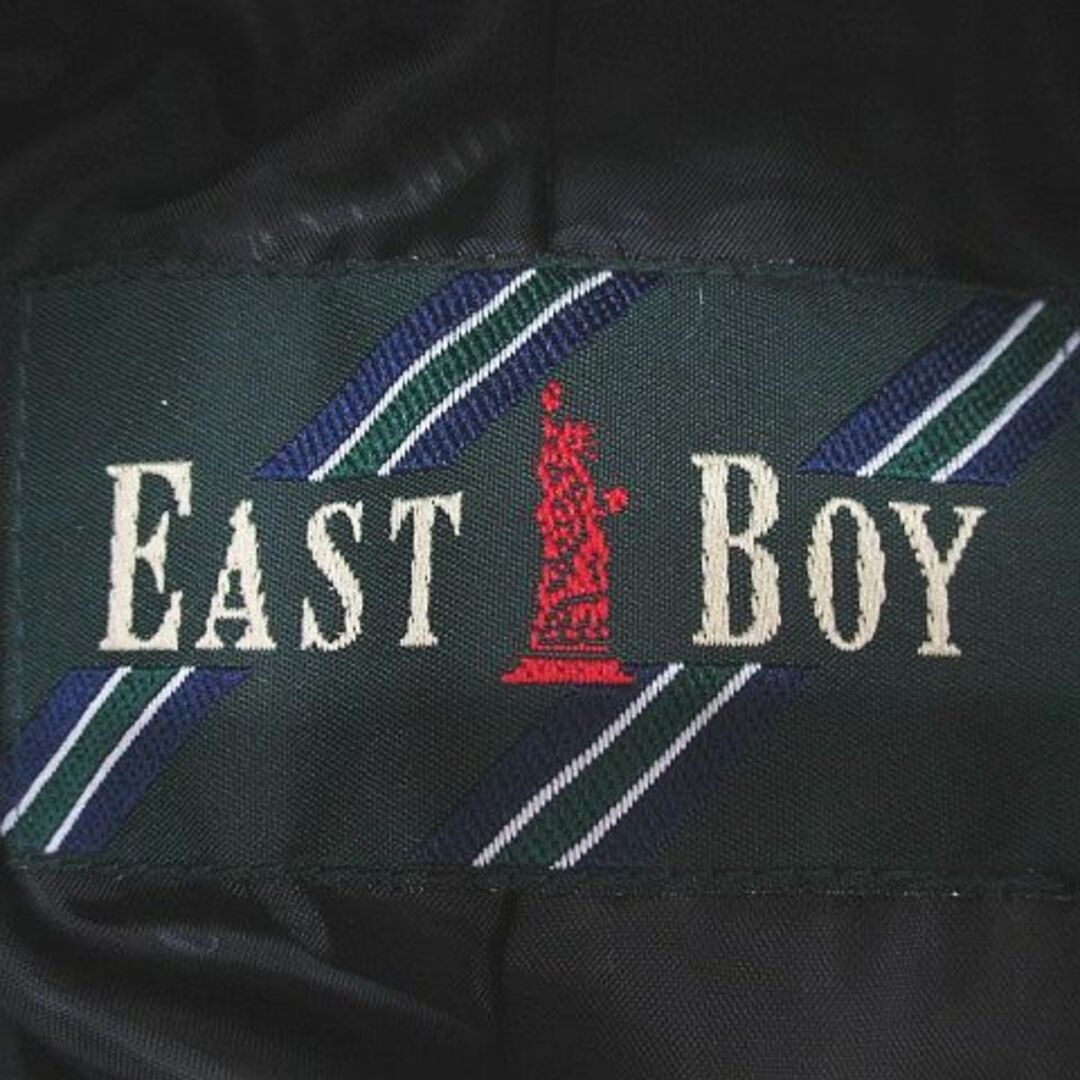 EASTBOY(イーストボーイ)のイーストボーイ ピーコート ショート丈 7 黒系 ブラック ポケット ボタン  レディースのジャケット/アウター(ピーコート)の商品写真