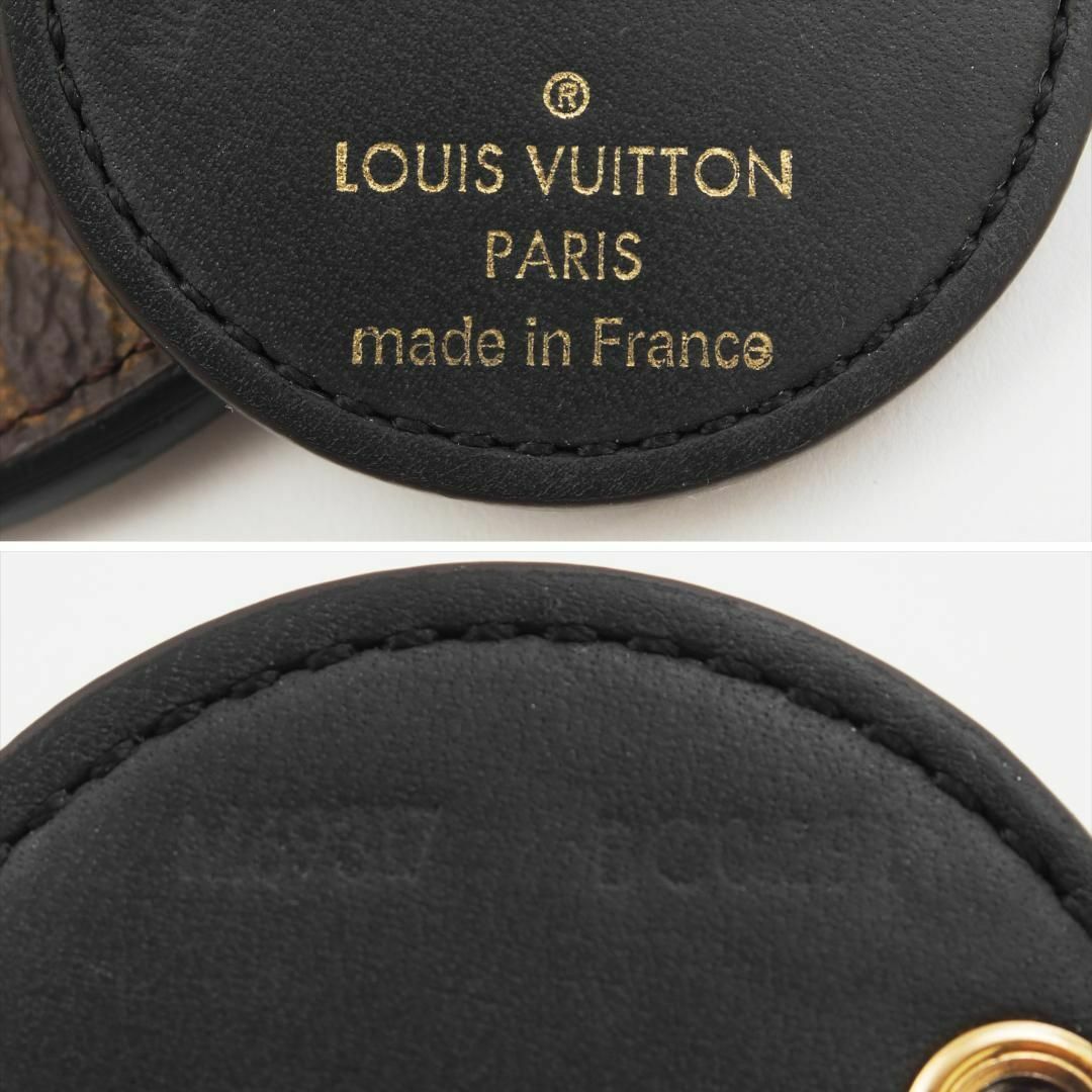 LOUIS VUITTON(ルイヴィトン)の訳あり 極美品✨ ルイヴィトン モノグラム ポルトクレイリュストレ ブラウン メンズのファッション小物(キーホルダー)の商品写真