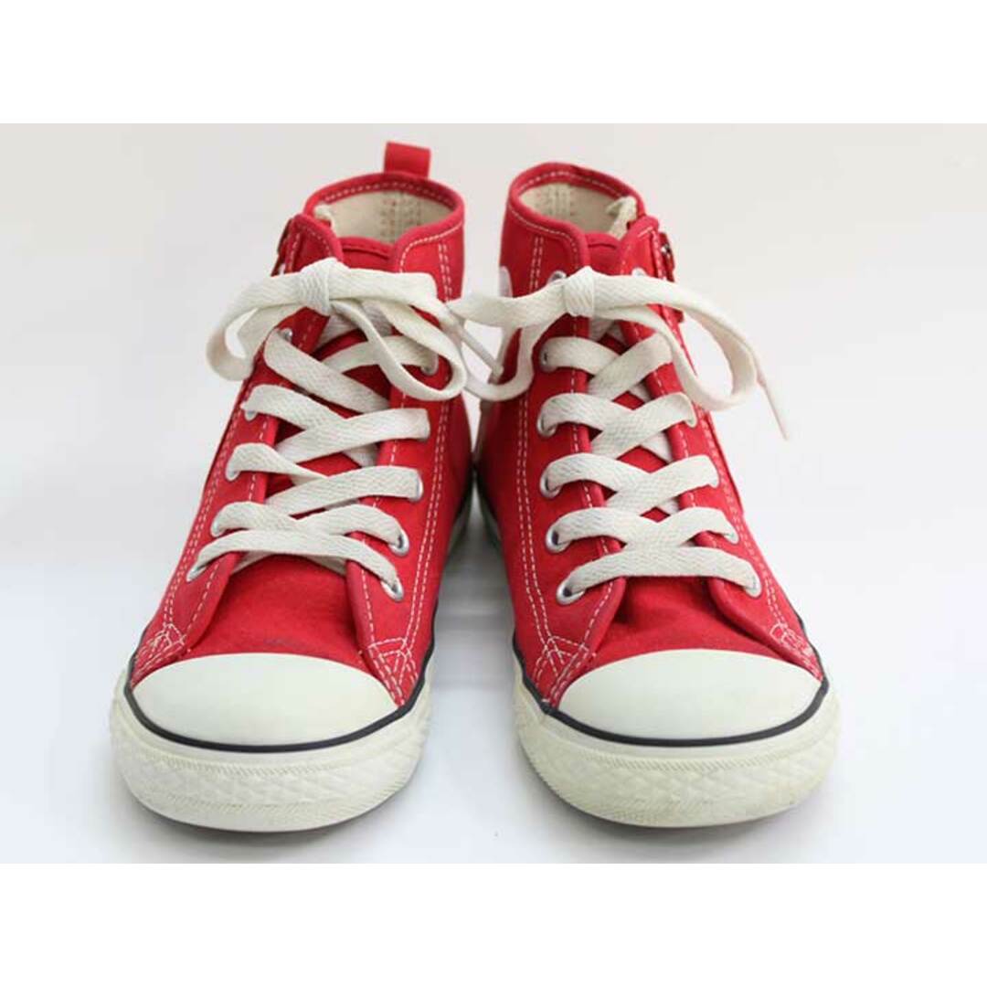 CONVERSE(コンバース)の▼コンバース/CONVERSE▼20cm ハイカットスニーカー/シューズ/靴 赤×白 【中古】子供 キッズ kids 男の子 女の子 春夏秋冬 shoes 921042 キッズ/ベビー/マタニティのキッズ靴/シューズ(15cm~)(スニーカー)の商品写真