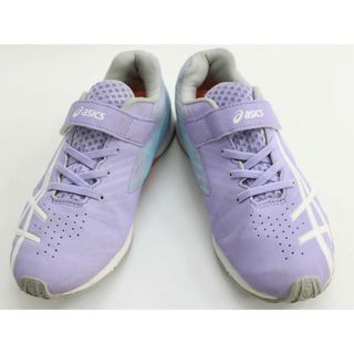 アシックス(asics)の◇アシックス/asics◇23cm スニーカー/スポーツシューズ/運動靴 紫【中古】子供 キッズ kids ジュニア 女の子 春夏秋冬 shoes 421042(スニーカー)