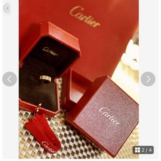 カルティエ(Cartier)のCartier ラブリング　8号　WG(リング(指輪))