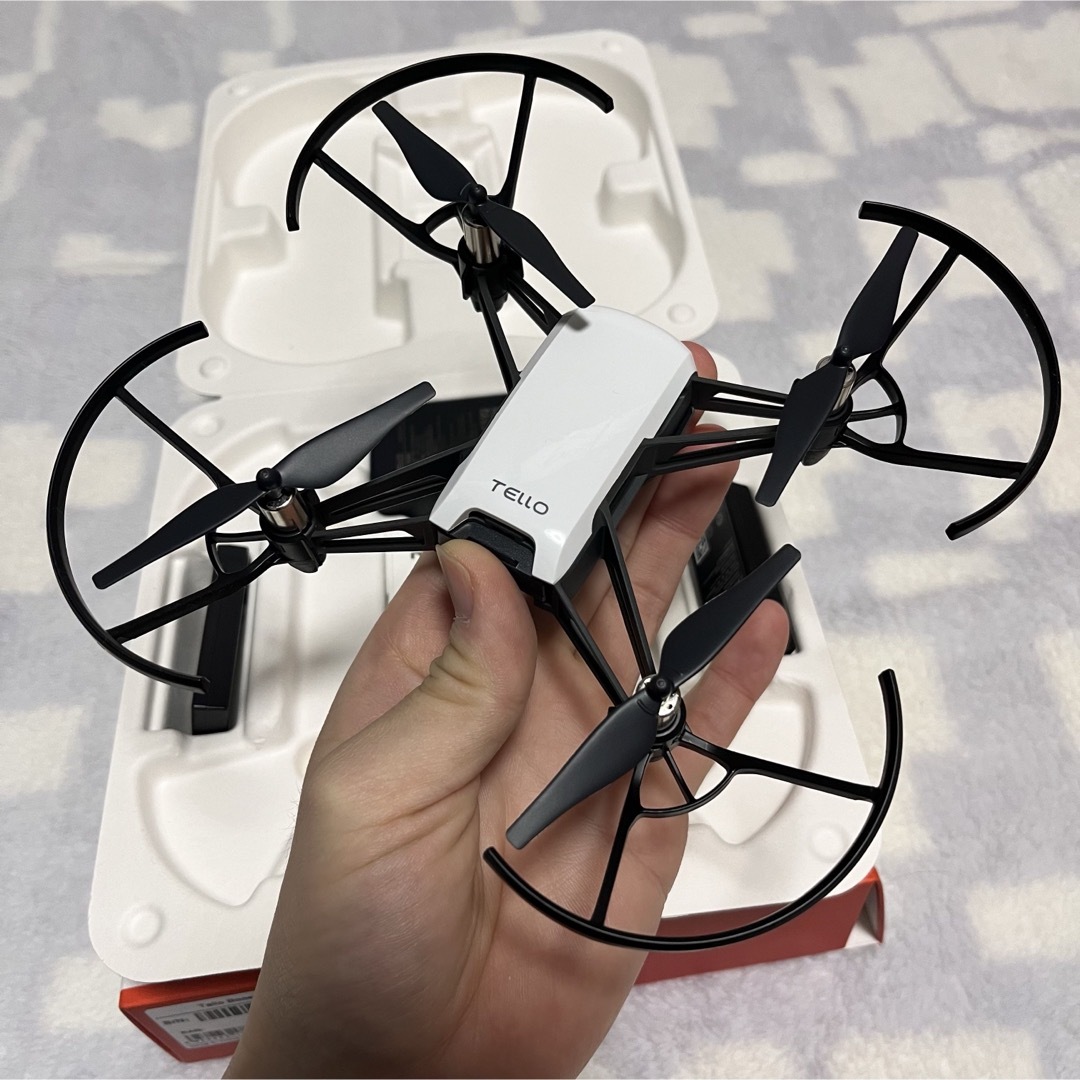 Inspire（DJI）(インスパイア)の【美品】トイドローン DJI｜Tello Boost Combo エンタメ/ホビーのテーブルゲーム/ホビー(航空機)の商品写真