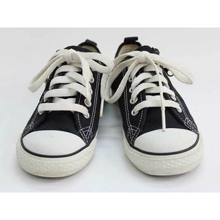 コンバース(CONVERSE)の▼コンバース/CONVERSE▼19cm スニーカー/シューズ/靴 黒×白 【中古】子供 キッズ kids 男の子 女の子 春夏秋冬 shoes 921042(スニーカー)