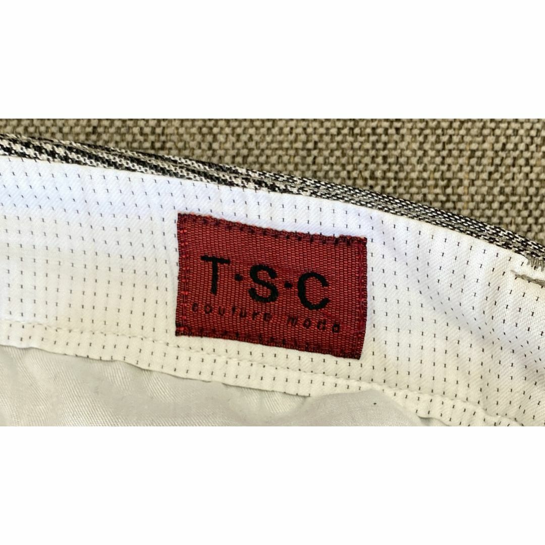 THE SUIT COMPANY(スーツカンパニー)のT・S・C スーツカンパニー チェックパンツ メンズのパンツ(スラックス)の商品写真
