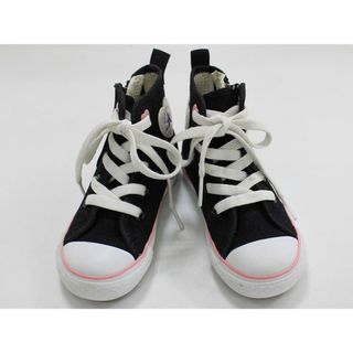 コンバース(CONVERSE)の【値下げ!】♪コンバース/converse♪15cm ハイカットスニーカー/シューズ/靴 黒×白【中古 USED】子供 キッズ kids 女の子 春夏秋冬 015032 shoes(スニーカー)