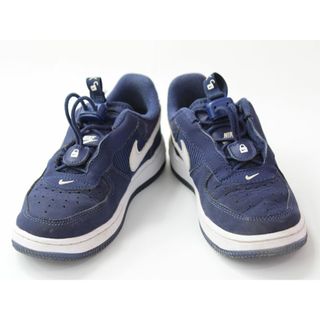 ナイキ(NIKE)の【値下げ!】▲ナイキ/NIKE▲19cm スニーカー/シューズ/靴 紺 フォース1【中古】子供 キッズ kids 男の子 女の子 春夏秋冬 910132 shoes(スニーカー)