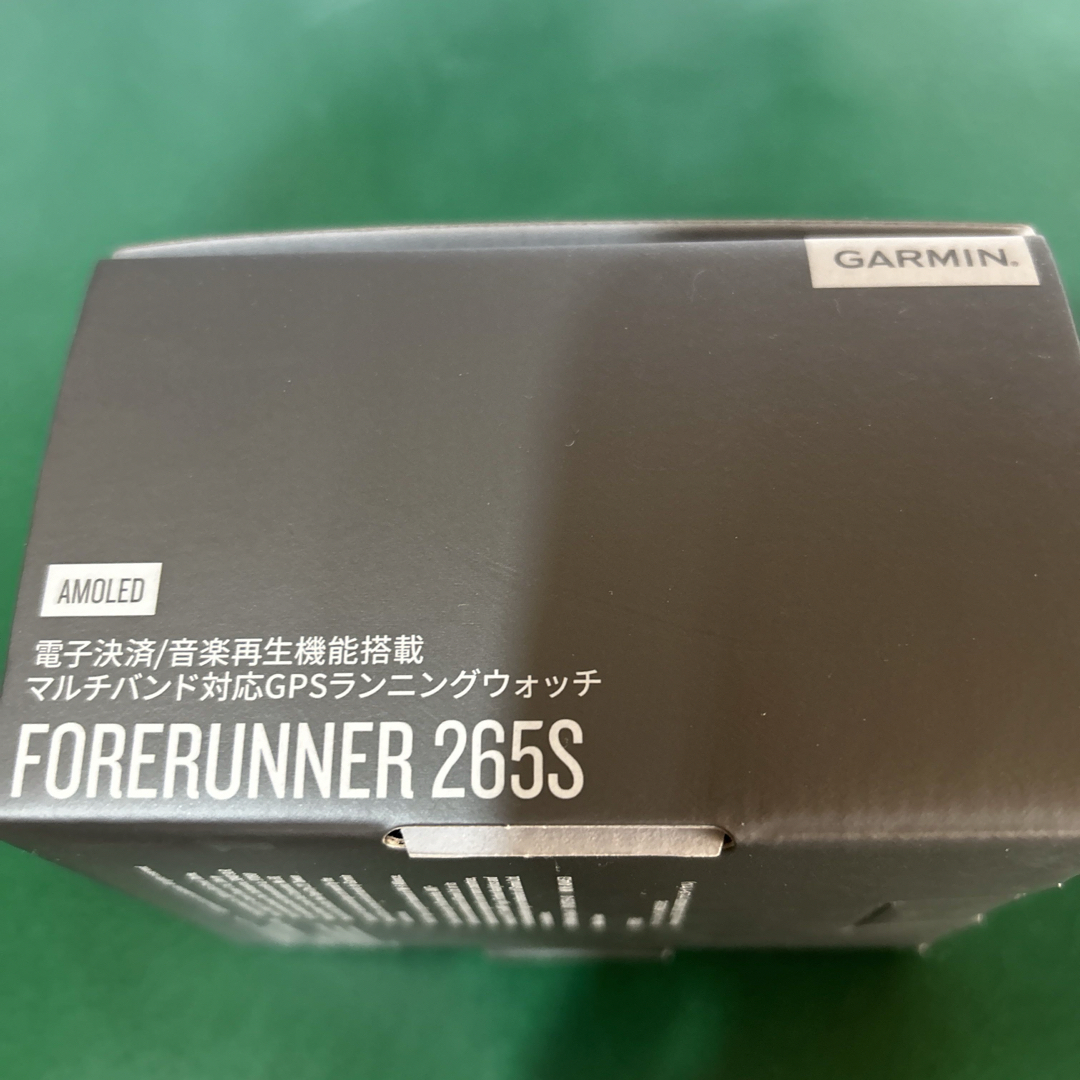 GARMIN(ガーミン)のGARMIN FORERUNNER 265S BLACK メンズの時計(腕時計(デジタル))の商品写真