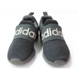 アディダス(adidas)の▼アディダス/adidas▼22cm スニーカー/スポーツシューズ/運動靴 黒×グレー 【中古】子供 キッズ kids ジュニア 男の子 春夏秋冬 shoes 121042(スニーカー)