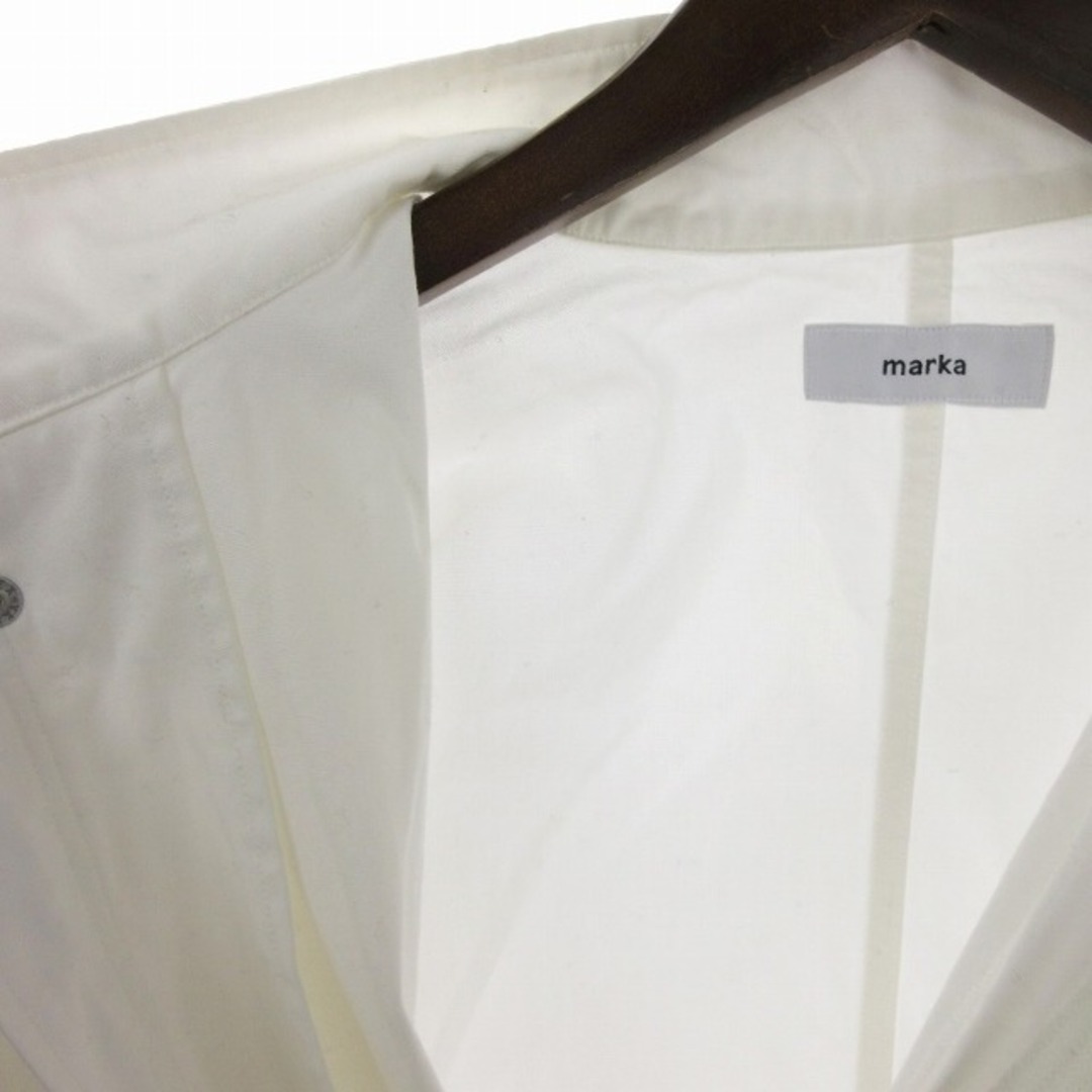 marka(マーカ)のマーカ ORGANIC COTTON WEATHER ショートモッズ 白 1 メンズのジャケット/アウター(ブルゾン)の商品写真