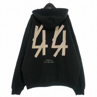 アザー(other)の44 LABEL GROUP バックプリント プルオーバーフーディ パーカー S(パーカー)