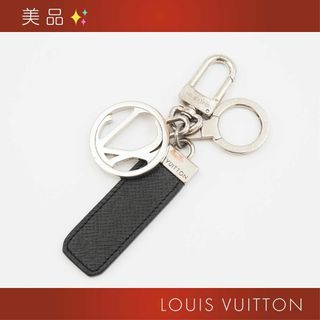 LOUIS VUITTON - 美品✨ ルイヴィトン タイガ ポルトクレ LVクラブ キーホルダー キーリング