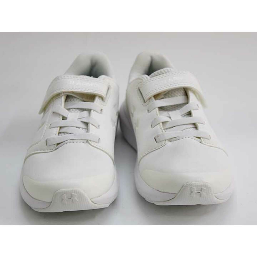 UNDER ARMOUR(アンダーアーマー)の▼アンダーアーマー/UNDER ARMOUR▼17cm スニーカー/スポーツシューズ/運動靴 白 【中古】 子供 キッズ kids 男の子 春夏秋冬 shoes 821042 キッズ/ベビー/マタニティのキッズ靴/シューズ(15cm~)(スニーカー)の商品写真