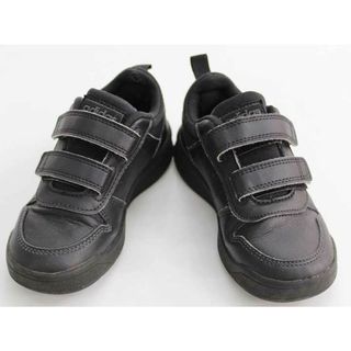 アディダス(adidas)の【値下げ!】◇アディダス/adidas◇17cm スニーカー/シューズ/靴 黒【中古】子供 キッズ kids 男の子 女の子 春夏秋冬 039032 shoes(スニーカー)