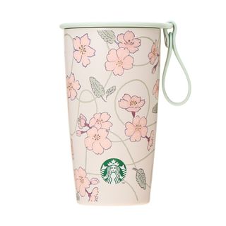 スターバックス(Starbucks)のスターバックス　SAKURA2024 ストラップカップシェイプ　ステンレスボトル(タンブラー)