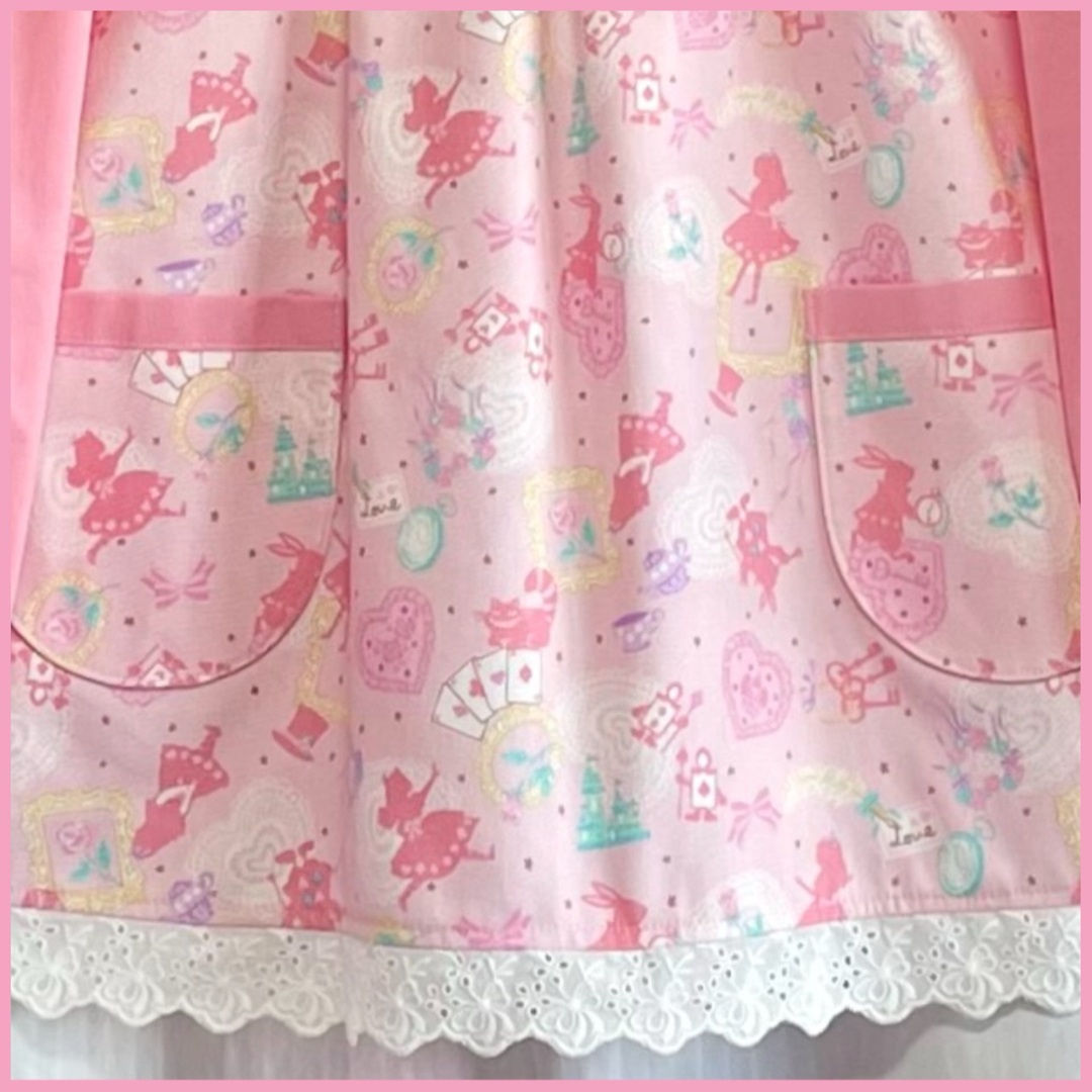 スモック　アリス　プリンセス　120cm キッズ/ベビー/マタニティのキッズ服女の子用(90cm~)(その他)の商品写真