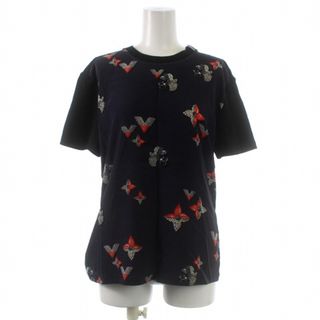 ルイヴィトン(LOUIS VUITTON)のルイヴィトン 21SS Tシャツ カットソー 半袖 モノグラム プリント M 黒(Tシャツ(半袖/袖なし))