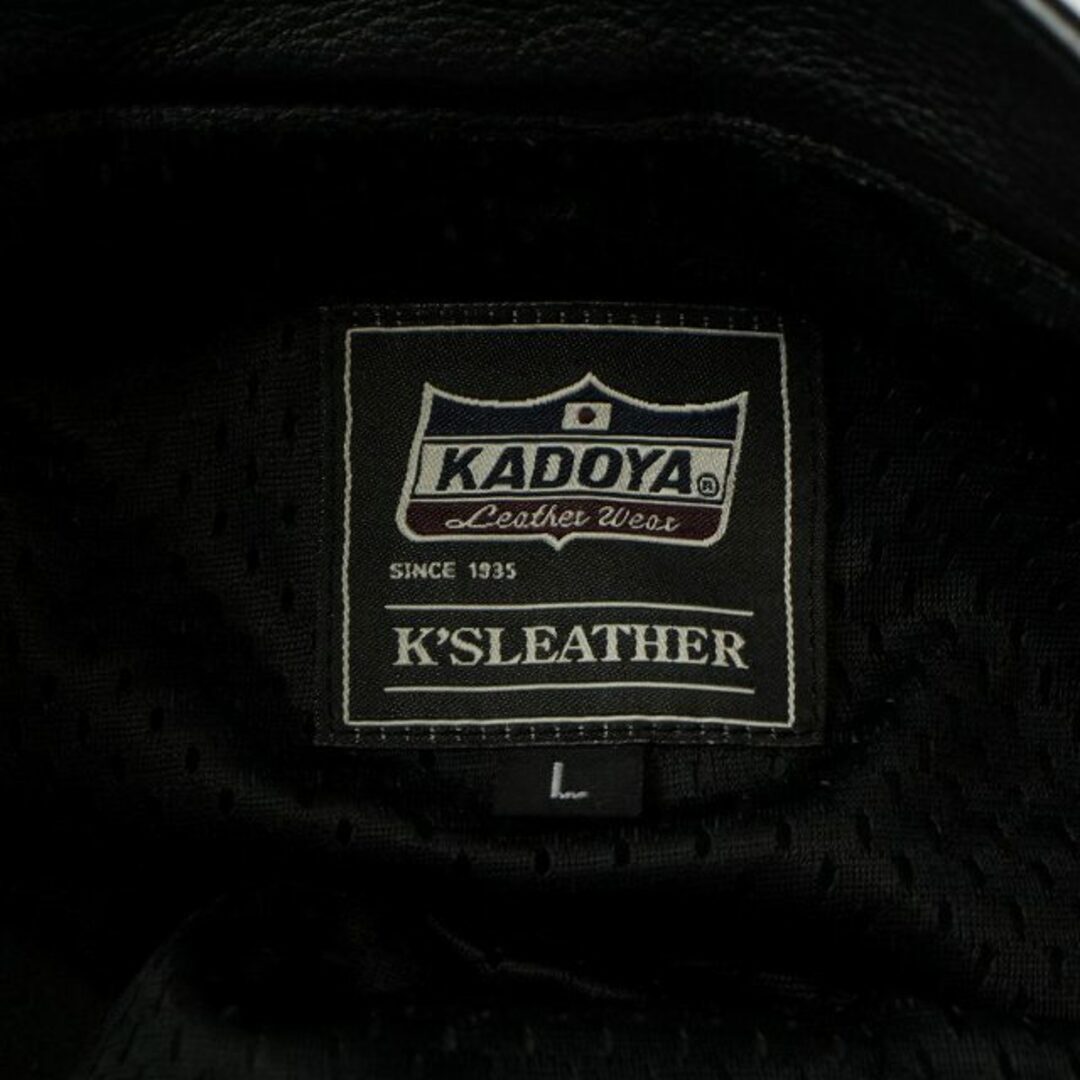 KADOYA K’S LEATHER レザー ライディングパンツ バイクウェア 自動車/バイクのバイク(装備/装具)の商品写真