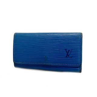 ルイヴィトン(LOUIS VUITTON)の★SALE 【4gb1353】ルイヴィトン キーケース/エピ/ミュルティクレ4/M63825/トレドブルー【中古】メンズ/レディース/ユニセックス(キーケース)