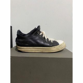 リックオウエンス(Rick Owens)の定価12万 Rick Owens ラモーンズ レザースニーカー　41(スニーカー)