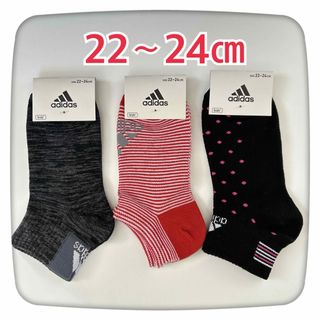 アディダス(adidas)のキッズ❤︎adidas靴下❤︎3足セット(靴下/タイツ)