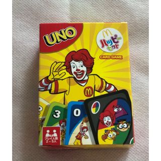 マクドナルド - 【未使用】UNO トランプ　マクドナルド　おもちゃ　簡略 ウノ カードゲーム 