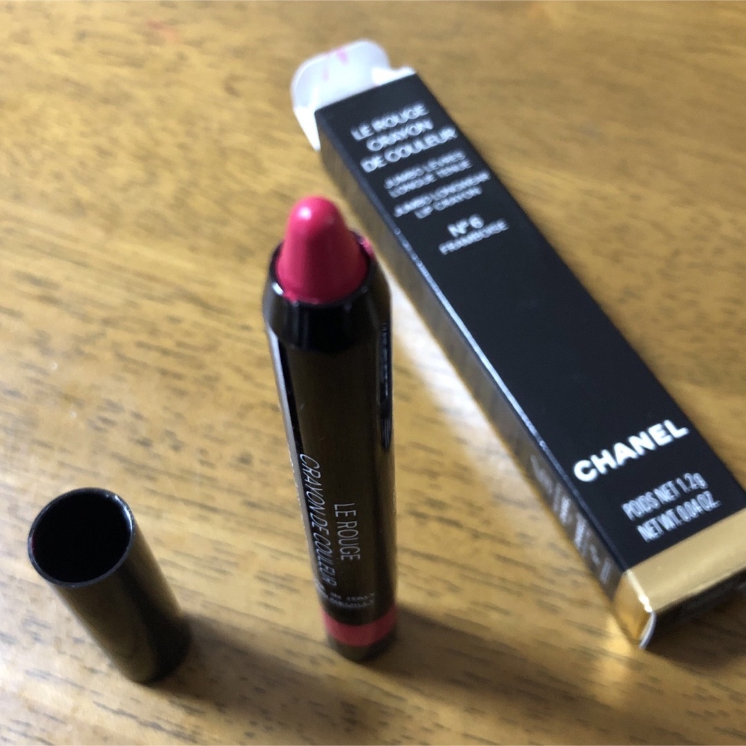 CHANEL(シャネル)のCHANELシャネル ルルージュクレイヨンドゥクルール(未使用品)フランボワーズ コスメ/美容のベースメイク/化粧品(口紅)の商品写真