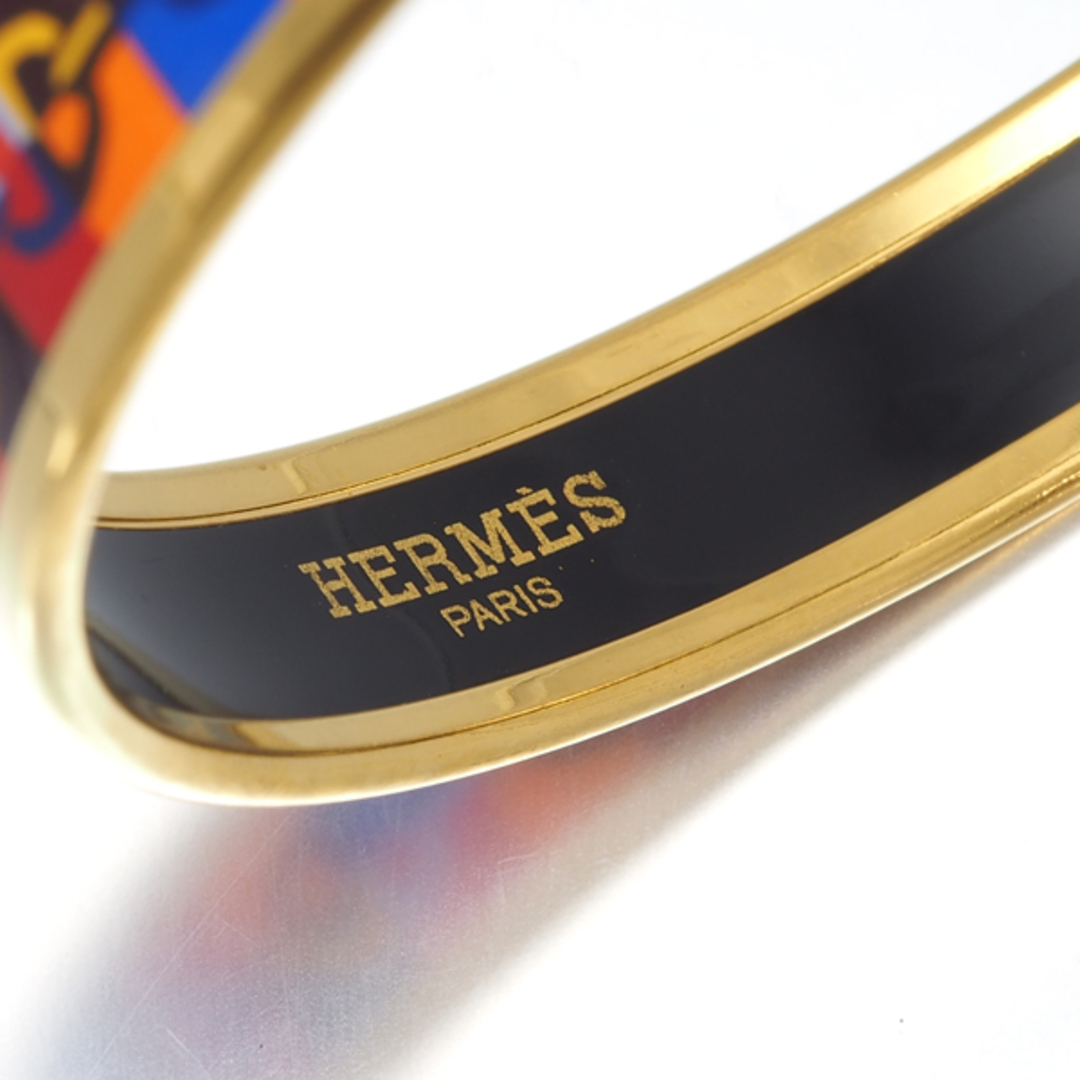 Hermes(エルメス)のエルメス ブレスレット エマイユ PM シェーヌダンクル バングル  レディースのアクセサリー(ブレスレット/バングル)の商品写真