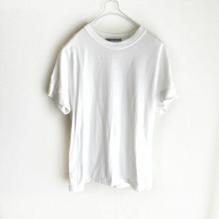 イッセイミヤケ(ISSEY MIYAKE)のISSEY MIYAKE Tシャツ カットソー サイズ３ ホワイト(Tシャツ(半袖/袖なし))