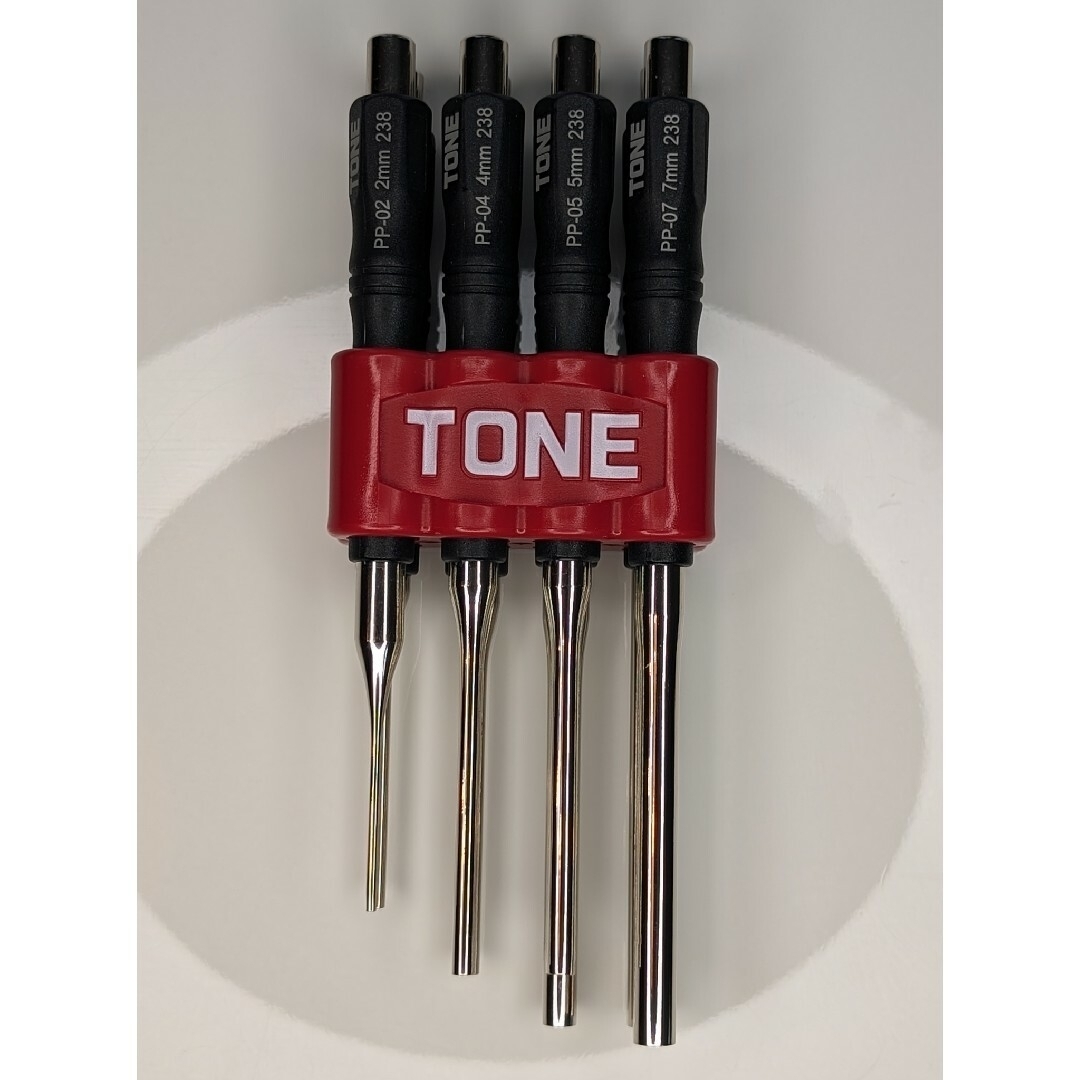 【新品】TONE ピンポンチセット ８本＆ホルダー その他のその他(その他)の商品写真