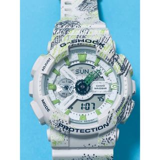 ジーショック(G-SHOCK)の【美品】CASIO G-SHOCK ミストテクスチャー GA-110TXデジアナ(腕時計(デジタル))