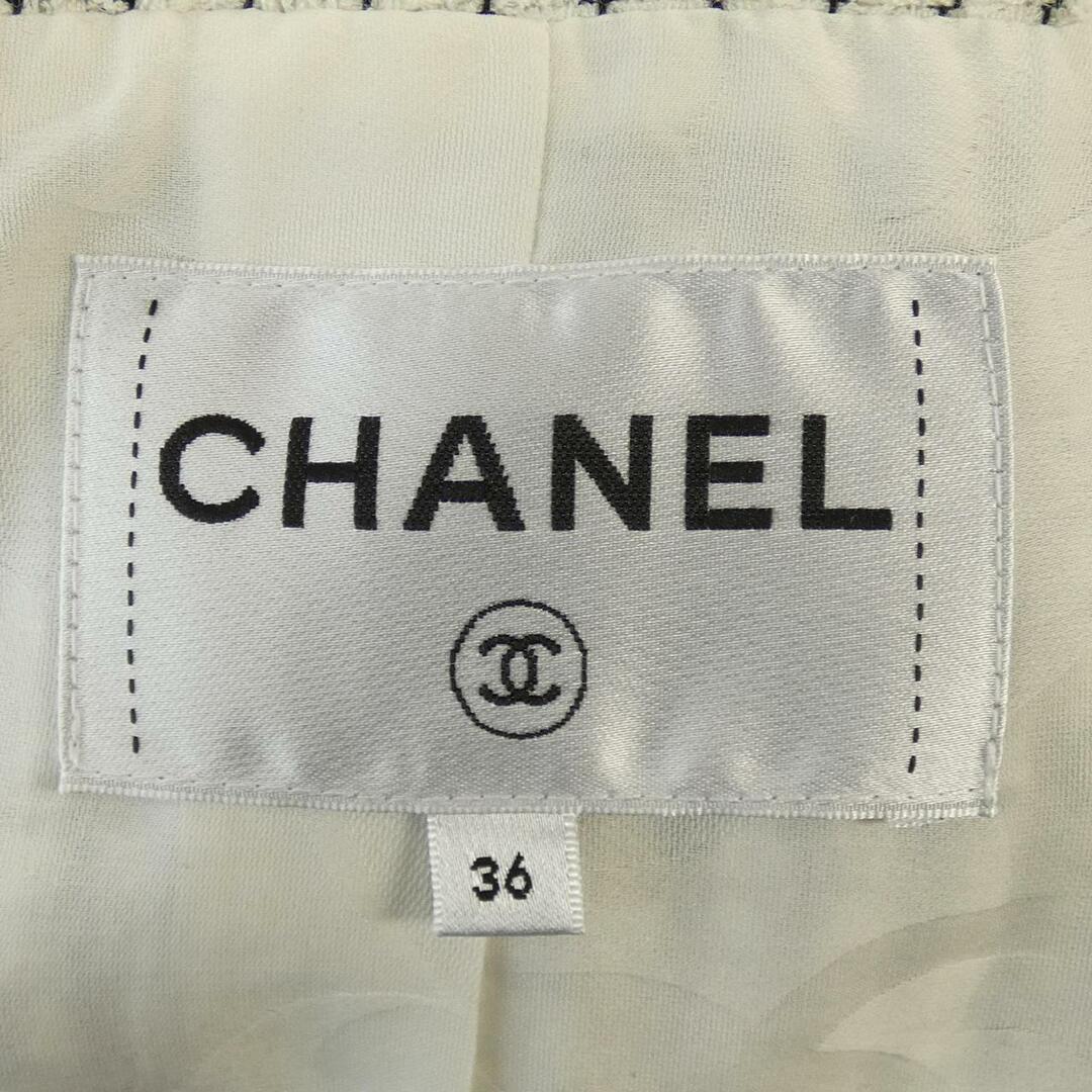 CHANEL(シャネル)のシャネル CHANEL ノーカラージャケット レディースのジャケット/アウター(テーラードジャケット)の商品写真